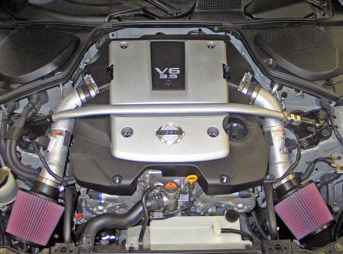 Nissan 350z air intake system #8