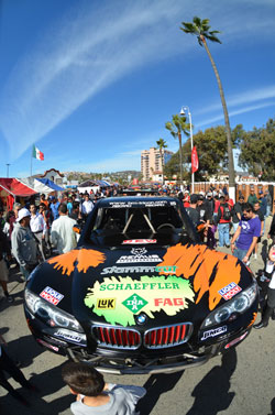 The BMW X6 body on the AGM Motorsports rig is certainly one of a kind in the Baja racing world