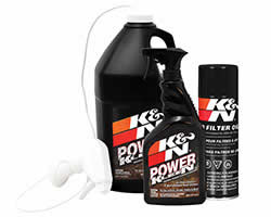 K&N Air Filter cleaning kits
