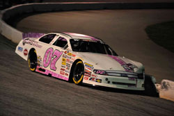Corey LaJoie at Greenville Pickens Speedway for NASCAR K&N Pro Series East race