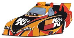 Concept K&N Car Design for the 2006 NHRA Gatornationals