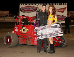 Frankie came out with a win at Santa Maria Speedway after leading all 30 laps