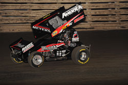 Paul Arch's photo of Jason Meyers driving the number 21 race car to a 5th place finish at Knoxville