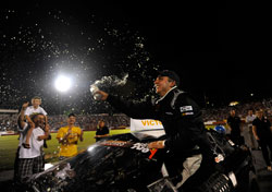 Matt DiBenedetto wins NASCAR K&N Pro Series East race at Bowman Gray Stadium