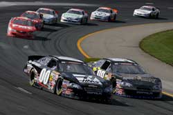 The NASCAR K&N Pro Series East Race Started Off with Cole Custer & Dylan Kwasniewski Racing Side By Side