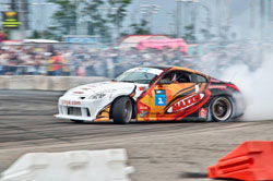Grinchuk was the 2009 and 2010 Ukrainian Drift King Champion and his sights are set on making it three-in-a-row for 2011.
