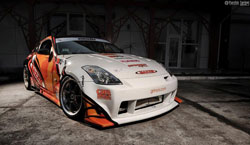 The stock 2006 Nissan 350Z Grinchuk first started racing four years ago is still very much a title contender.