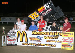 The victory at Fremont Speedway tells the crew and Andrews that they are finally getting back on the winning track for the rest of the season.
