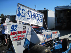 The 92 car wasn't only way faster than everyone else at its debut in Petaluma, it also pulled in some spare change between races.