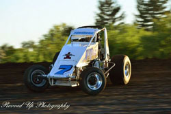 Andy Forsberg recently raced his 360 winged sprint car in the 410 race at a USAC Non-winged event at Calistoga speedway