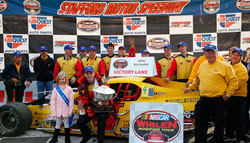 It was Santos huge victory at Stafford Motor Speedway that all but locked up the title for his team Mystic Missile Racing and owner Bob Garbarino.