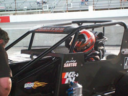 With his last two wins at Stafford, Santos jumped from 31 to eighth in the NWMT point standings.
