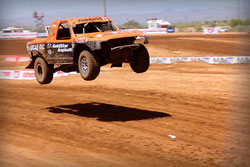 Bradley Morris earned a spot on the podium during rounds five and six of LOORS at Speed World, at Surprise, Arizona. 