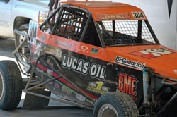 Two of Morris' goals for 2012 include winning Trophy Kart and Limited Buggy Championships.