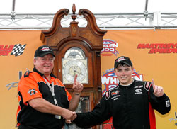Brett Moffitt wins NASCAR K&N Pro Series East at Martinsville Speedway
