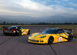 The next generation Corvette C6.R will make its debute at an American Le Mans Series event at the Mid-Ohio Sports Car Course, photo by GM Corp.