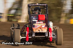 Cody Swanson qualifying in Hanford, California. Photo by Patrick Grant.