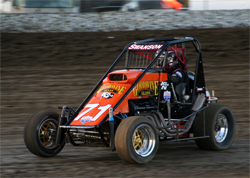 K&N sponsored teen Cody Swanson finished 3rd at Kings Speedway in Hanford, California in the USAC Ford Focus Midget Series