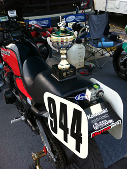 Corey Clough won the AFM Formula Vintage race at Buttonwillow Raceway.