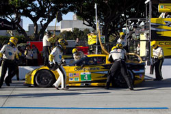 Shortly after the one-hour mark, Gavin handed off the No. 4 K&N backed Corvette to Magnussen.
