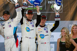 With their second place podium finish Gavin and Magnussen now sit second in the unofficial GT class points standings.