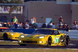Oliver Gavin, driving the number 4 Corvette C6.R qualified behind his teammate for the 60th running of Sebring.