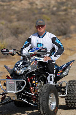 ATV rider Danny Prather