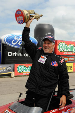 Rampy wins 22nd annual O'Reilly Auto Parts NHRA Summer Nationals.