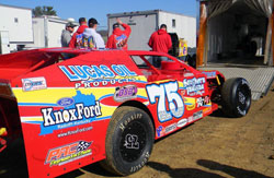 The Despain Motorsports crew said they didn't do anything different to their car during the off season, except put a new body on and check over every inch of the year to insure it's ready to go for 2012. 