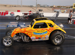 Team Dinosaur depends on K&N oil filters to keep it's supercharged small block Chevrolet motor alive