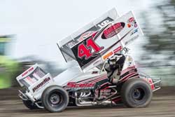 Dominic Scelzi soon heads to Thunderbowl Speedway in Tulare for the Trophy Cup in the 360 sprint car.