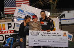 The big $1500 pay check was all the incentive Mike Faccinto needed to earn his first win of the season.