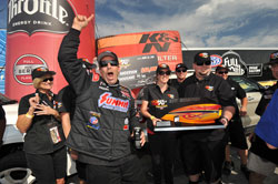 This victory marked Greg Anderson's fourth K&N Horsepower Challenge Championship and ties him with Kurt Johnson for the most wins.