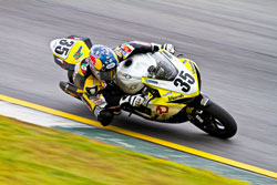 Jake Lewis recently experienced his first win in the AMA Pro Racing Series, while competing in the Big Kahuna in Atlanta.