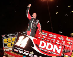 Winning the Gold Cup is by far the biggest win in his sprint car career to this point says Meyers.