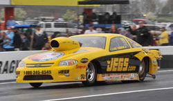 Jeg Coughlin earns number one qualifying spot for NHRA Pro Stock