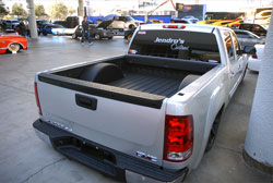 Jendro's Customs 2013 SEMA feature vehicle was this 2014 GMC Sierra pickup