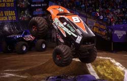Joe Sylvester will be racing in TORC off road racing series this season, he will still manage to find time to wow his fans from the seat of the Bad Habit monster truck in the Monster Jam Series as well.