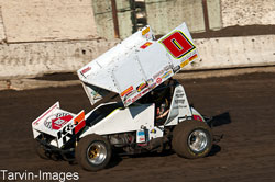 Jonathon Allard recently took second place while racing in the World of Outlaws series at the Silver Dollar Speedway in his hometown of Chico, California.