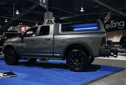 SEMA 2013 was a great success for A.R.E. and their custom Dodge Ram truck