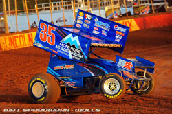 Justin Henderson recently earned his second victory in the Sorokack #35 car at Williams Grove Speedway.