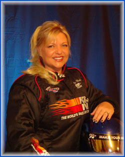 Fisher says her experience on the special episode of Inside Drag Racing was priceless.