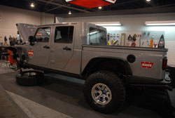At the 2013 SEMA show Warn Industries displayed a Jeep JK with an ARB brute conversion and K&N air filter with wrap