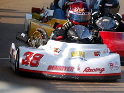 Kyle Denmyer got his first Animal 340 win last weekend at Hunterstown Speedway.