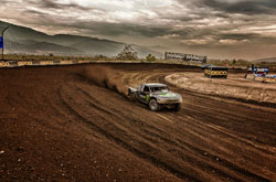 Kyle Leduc has achieved first-time winner in the Championship Off-Road Racing (CORR) series back in 2003, a Pro 4x4 win in 2008, and he's currently competing in both Pro 4 and Pro2 classes in the LOORRS Lucas Oil Off Road Racing Series.