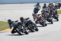 Kyle Wyman at the Vance & Hines Harley Davidson XR1200 Racing Series season-opener