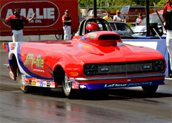 Duane LaFleur's K&N Filters 1968 Chevrolet Camaro roadster built by Race Tech Race Cars will be at the most prestigious NHRA National event on the circuit in Indianapolis
