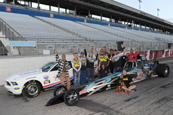 Lamb says his new Racetech Race Cars dragster is one of the most consistent race cars he has ever owned or raced.
