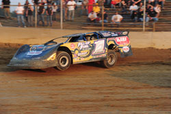 Dane Laraway returned to Marion Center Speedway on June 11, and finished in first place.