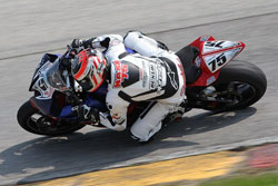 Huntley Nash earned a 13th place finish in the highly competitive Daytona SportBike race.